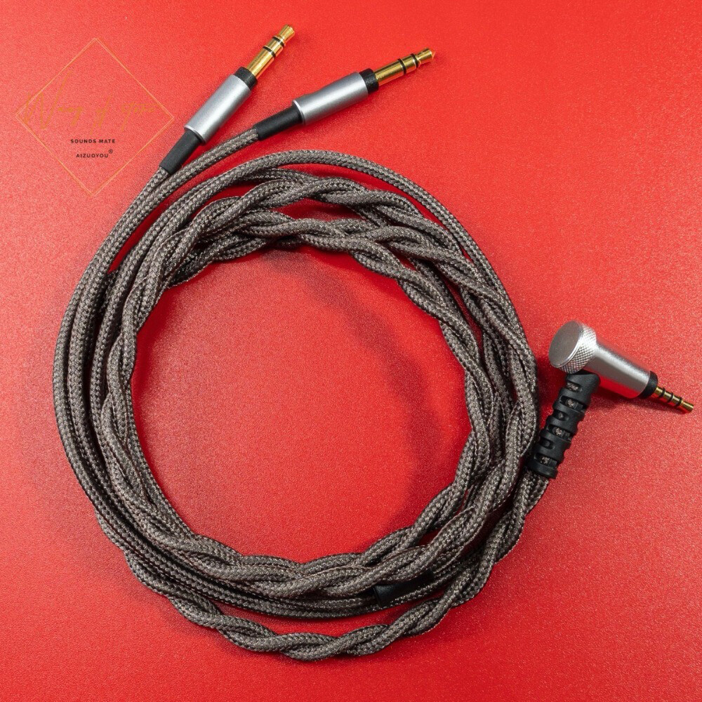 Hifi Balanced Audio Cable Cord For HarmonicDyne Helios / Zeus Headphone Occ 1.2m