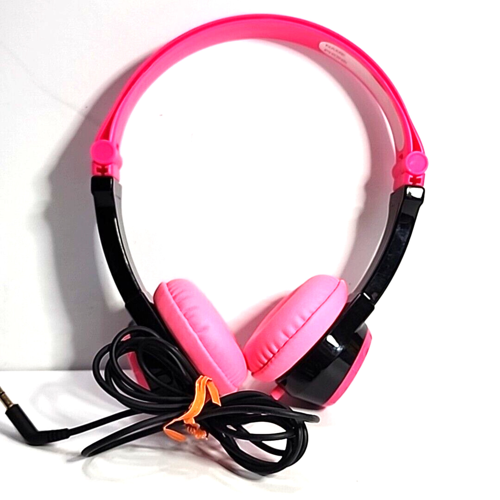 JLAB JBuddies Kids Pink Wired Foldable Headphones | Safe Volume Limit