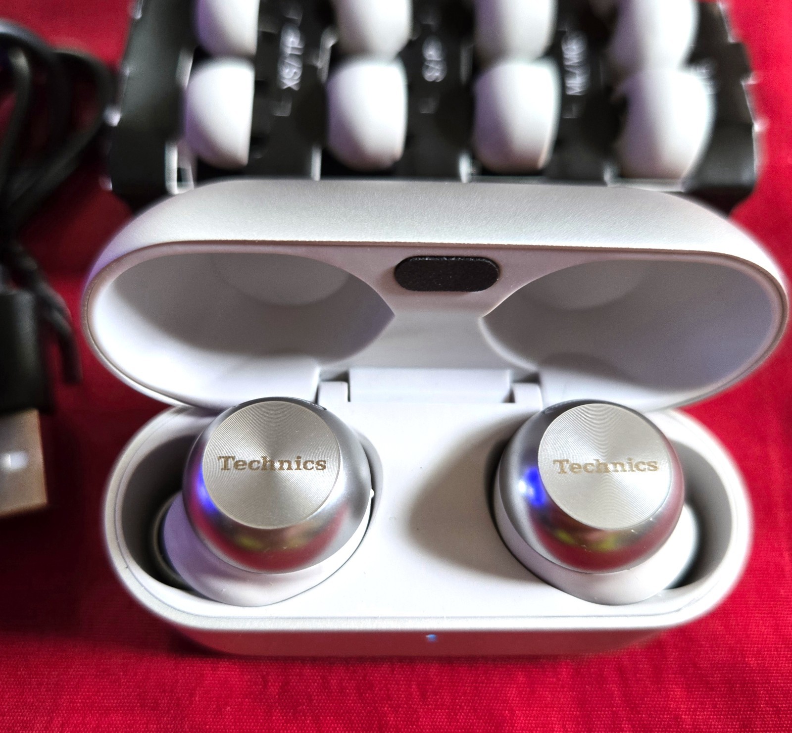 Technics EAH-AZ100-S True Wireless Bluetooth Earbuds Silver