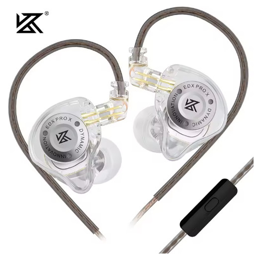 KZ EDX Pro X Wired IEM Earphones Dynamic Driver HiFi Bass Sound