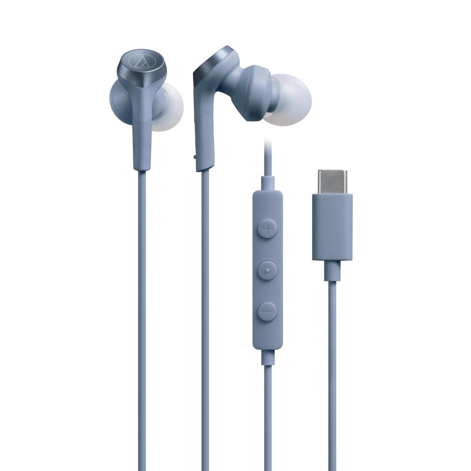 Audio-Technica ATH-CKS330C Blue Noise Cancelling In-Ear Headphones SOLID BASS