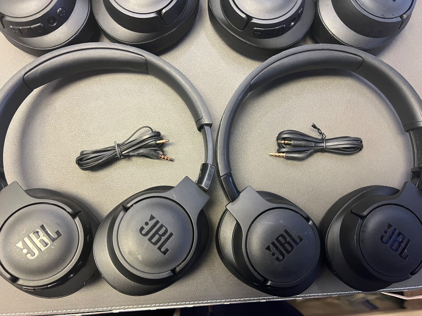 JBL TUNE 760 NC headphones 3.5mm over-ear -WIRED ONLY!-BLK-LOT OF 4