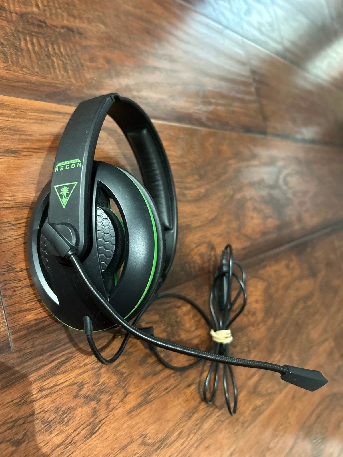 Turtle Beach Ear Force XCI Black/Green Headband Headsets Very Good Condition