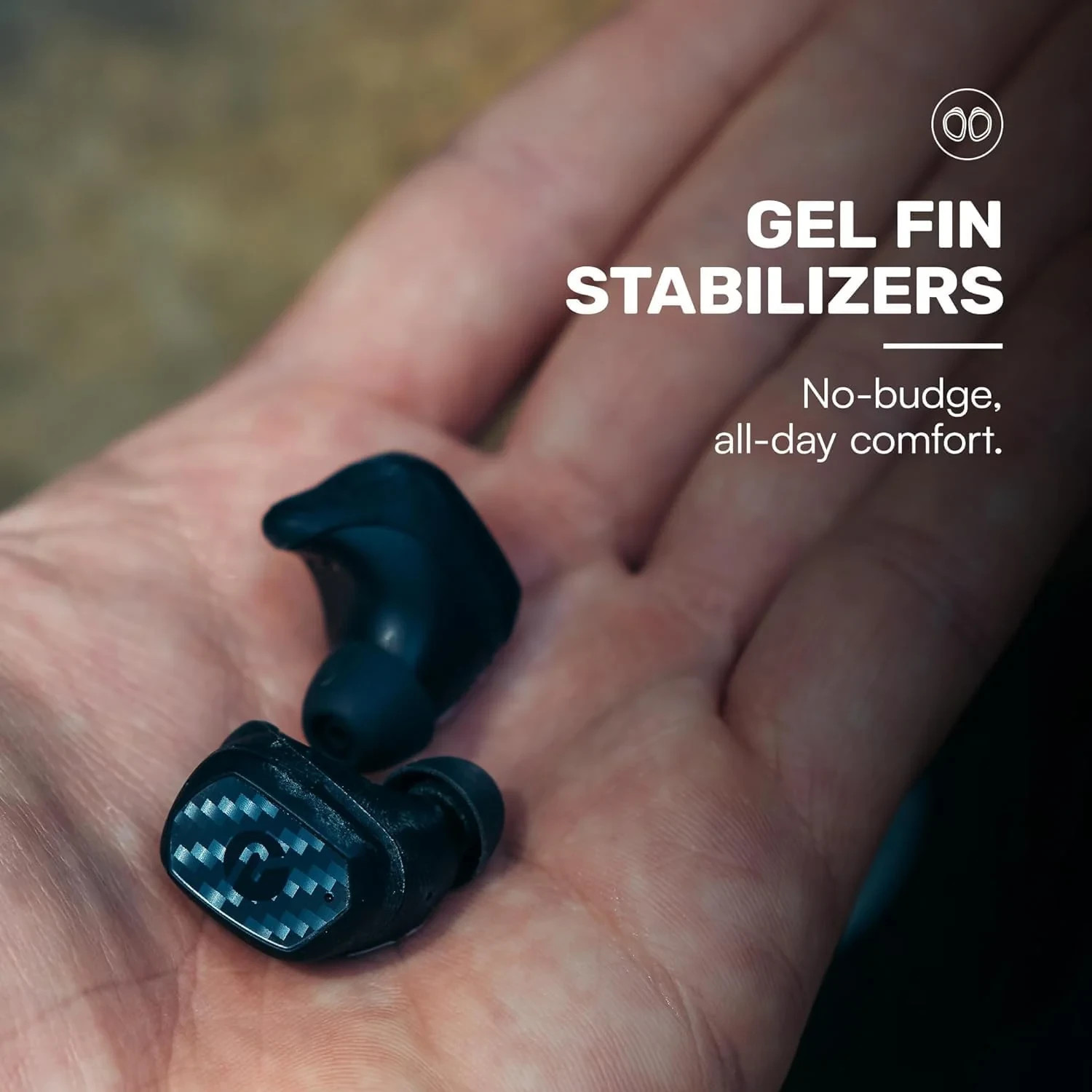 Raycon Impact Earbuds Military-Grade Impact Resistant, IP67 (Black)