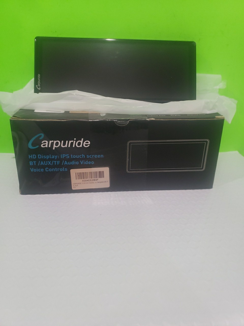 Carpuride 10.25 Wireless Dual Bluetooth FM Carplay Android Apple Auto Carplay