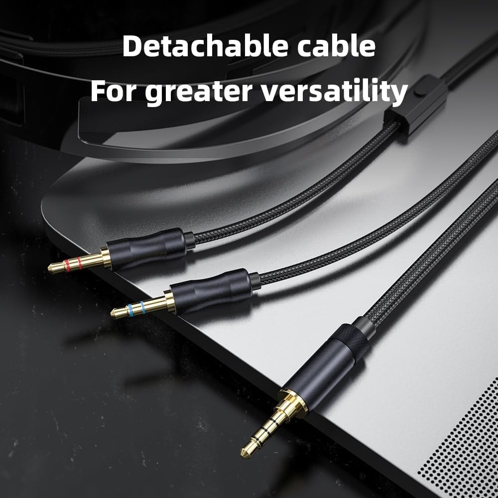 Hi-Fi Recording Headphones with Detachable Cable