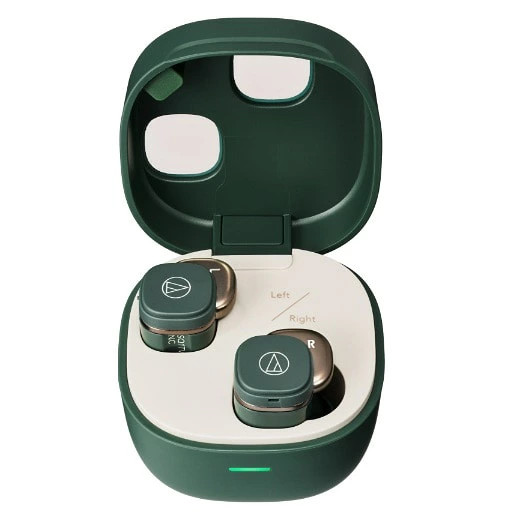 Audio-Technica ATH-SQ1TW2NC GR True Wireless Earphones Forest Green