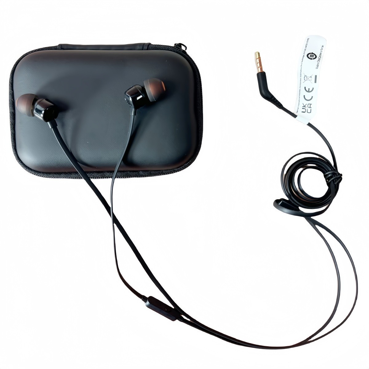 JBL T110 High Performance In-Ear Stereo Headphones with MIC Black Earbuds