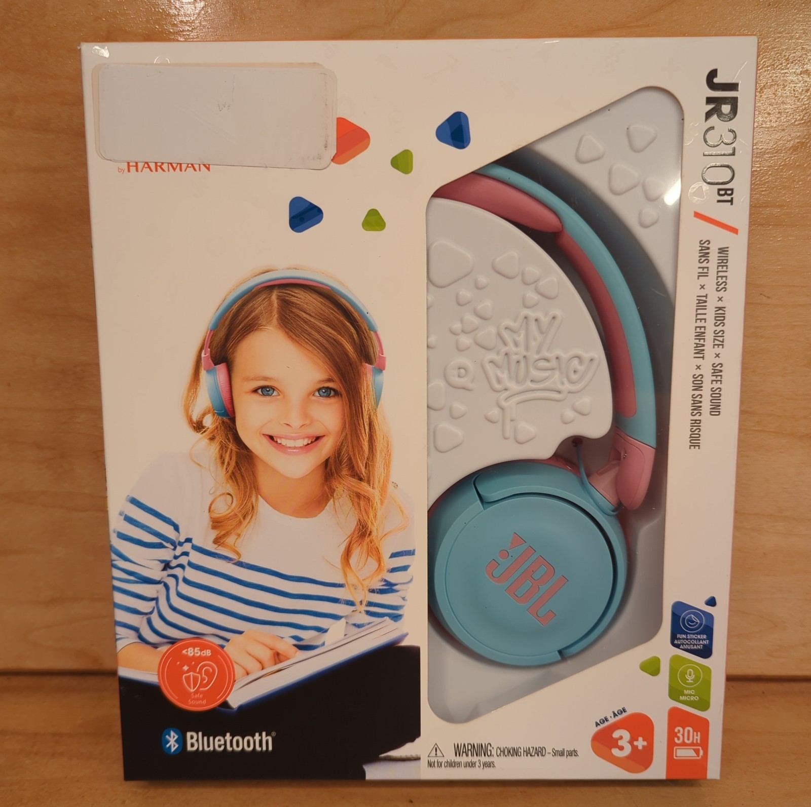 JBL Jr310BT Kids Wireless On-Ear Headphones Bluetooth Headphones with Microphone