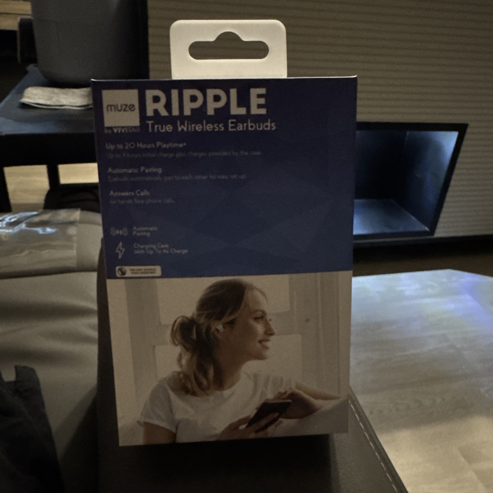 Ripple True Wireless Bluetooth Earbuds Brand New in Package : White