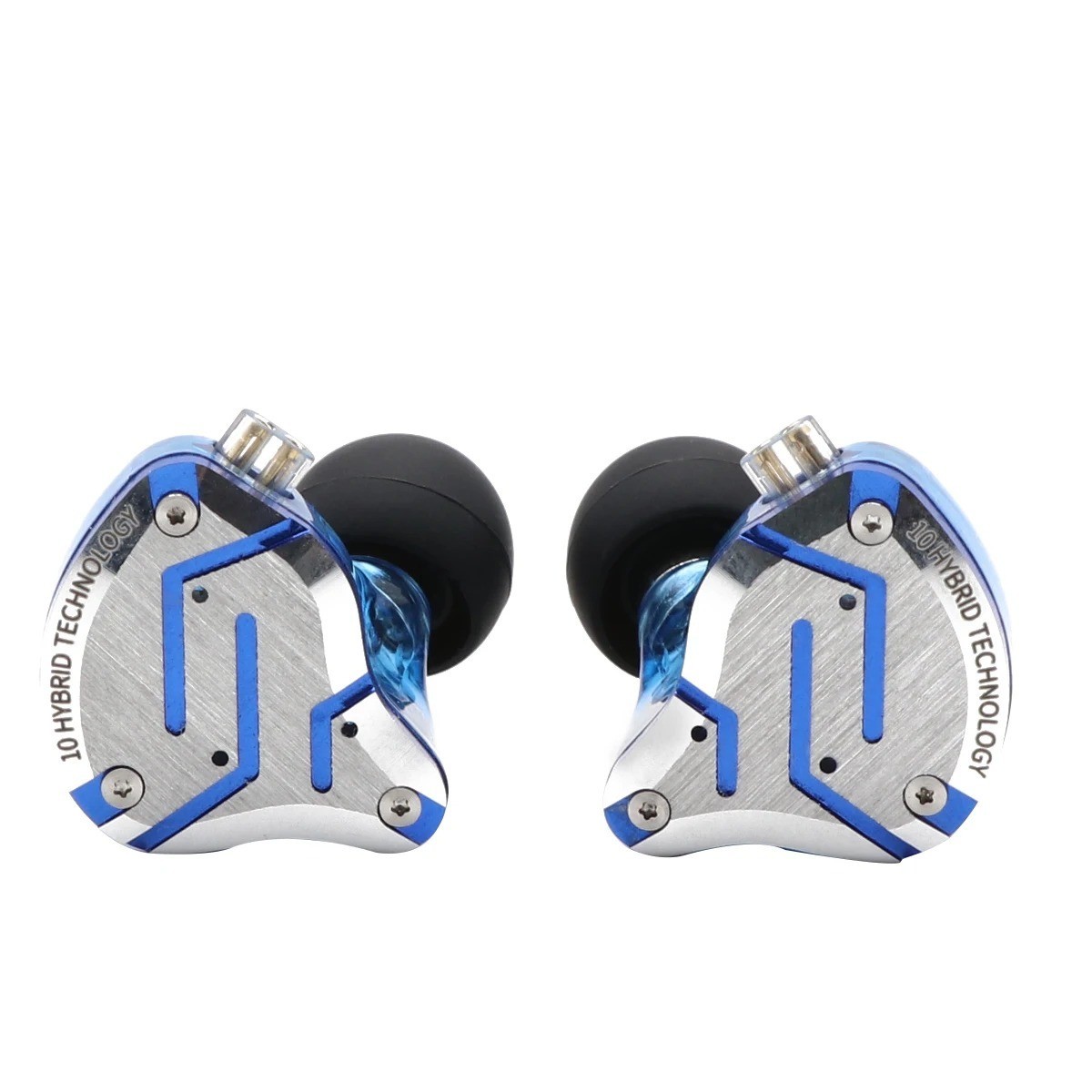KZ ZS10 Pro 4BA+1DD 5 Driver In-Ear Hifi Metal Earphones With Detachable Cable