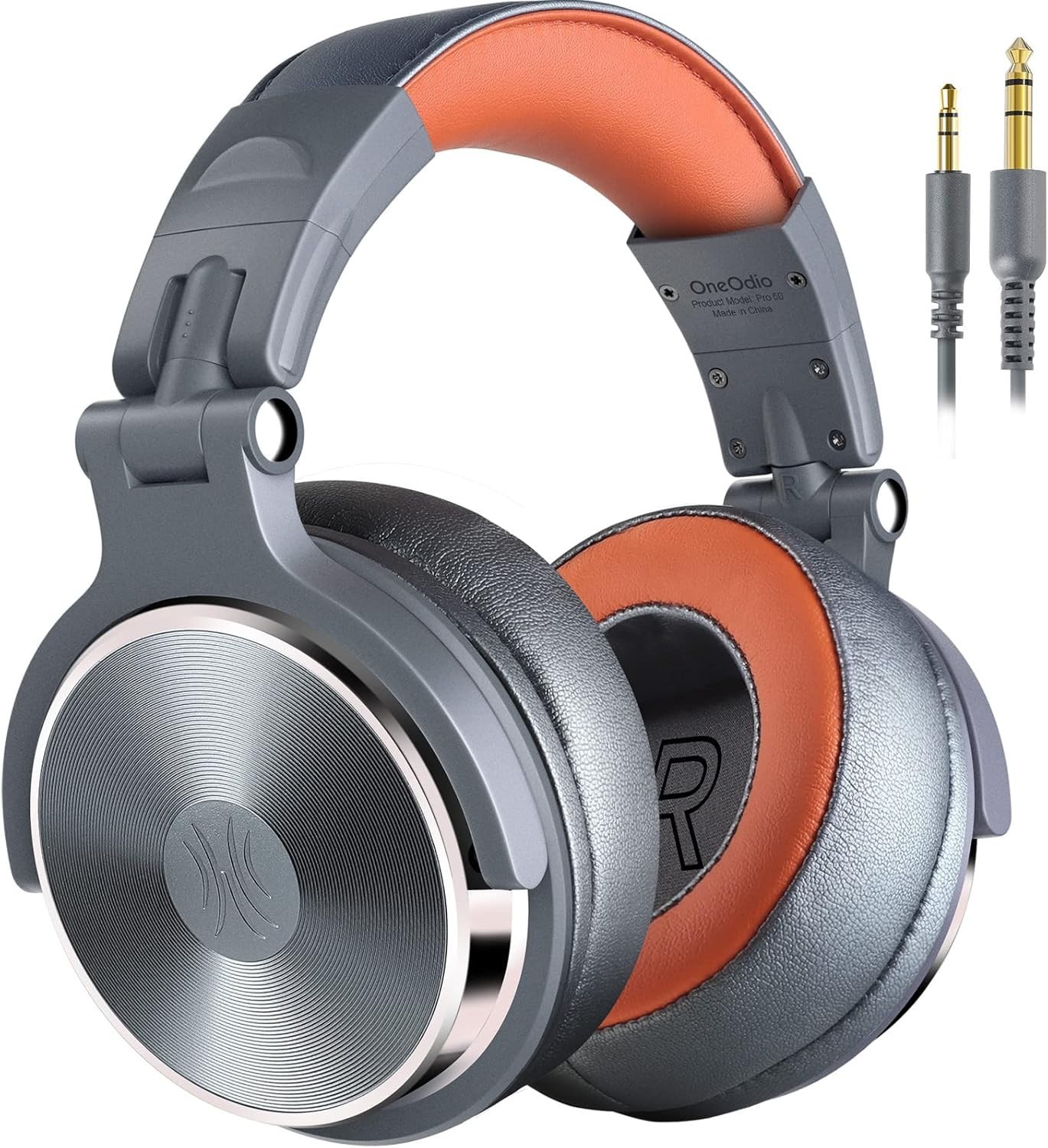 OneOdio Pro-50 Over Ear Headphones for Studio Monitoring & Mixing (Metallic Blue