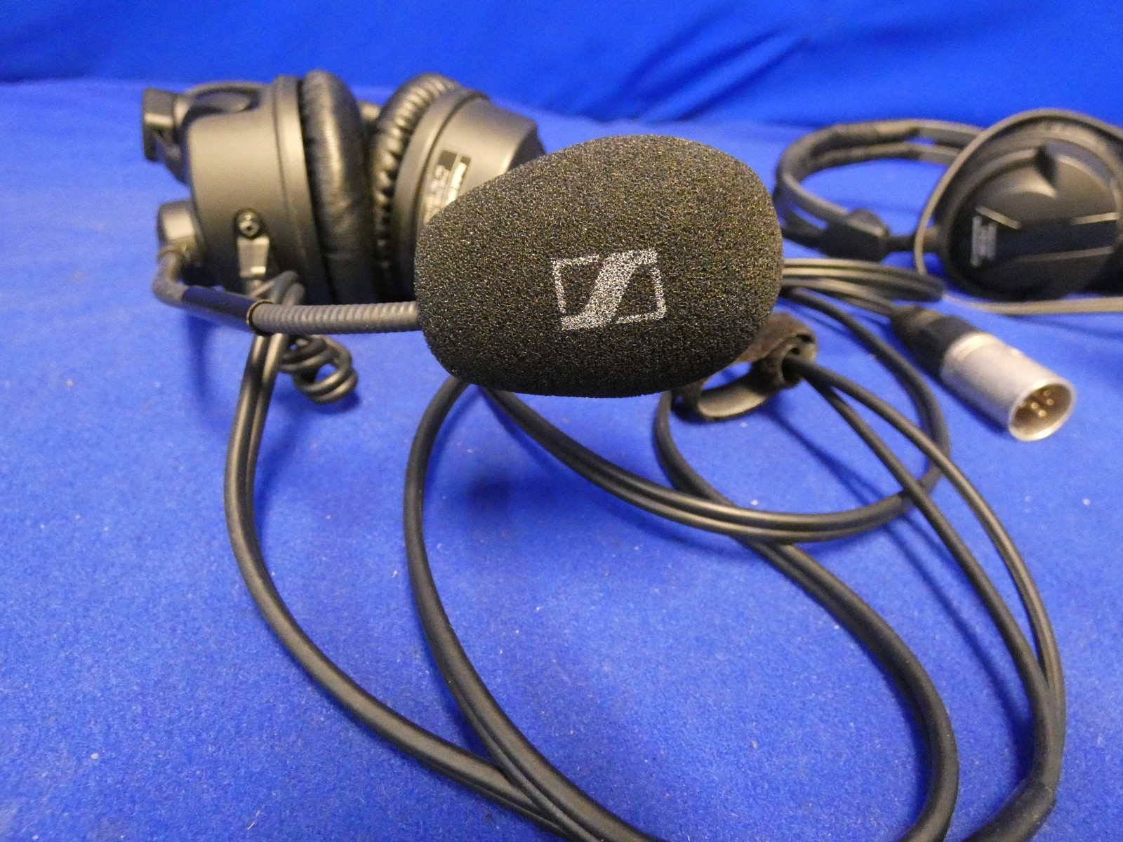 Sennheiser HMD26-II-600 Dual Muff Headsets QTY 3 (6-Pin Male Connection)