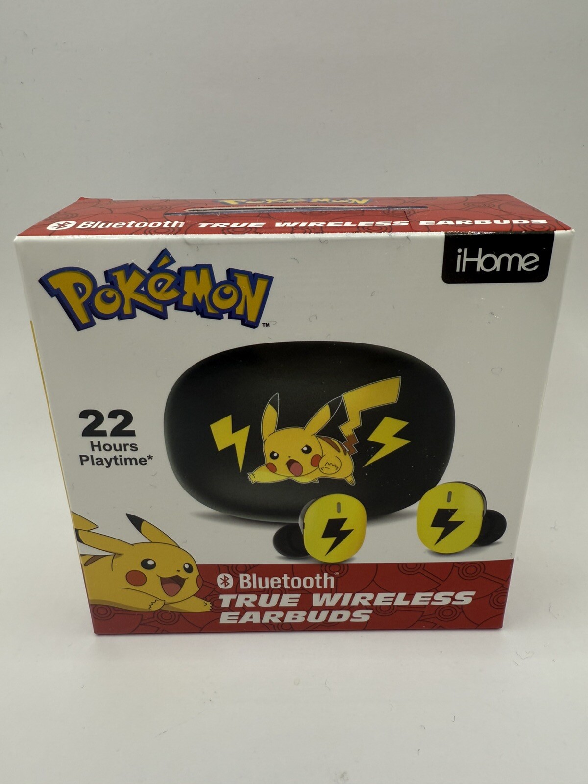 eKids iHome Pokemon Pikachu Bluetooth True Wireless Earbuds