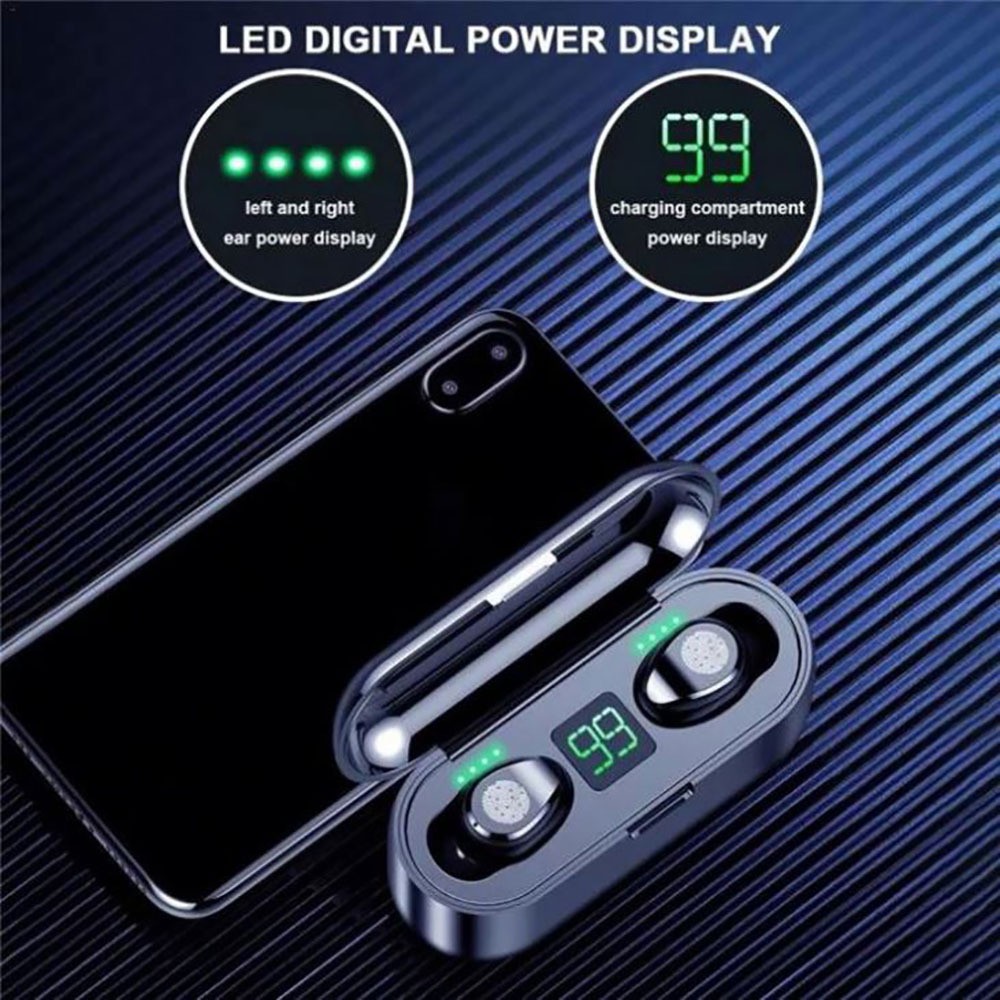 Waterproof Bluetooth 5.0 Wireless Earbuds For iPhone Samsung Android Phones