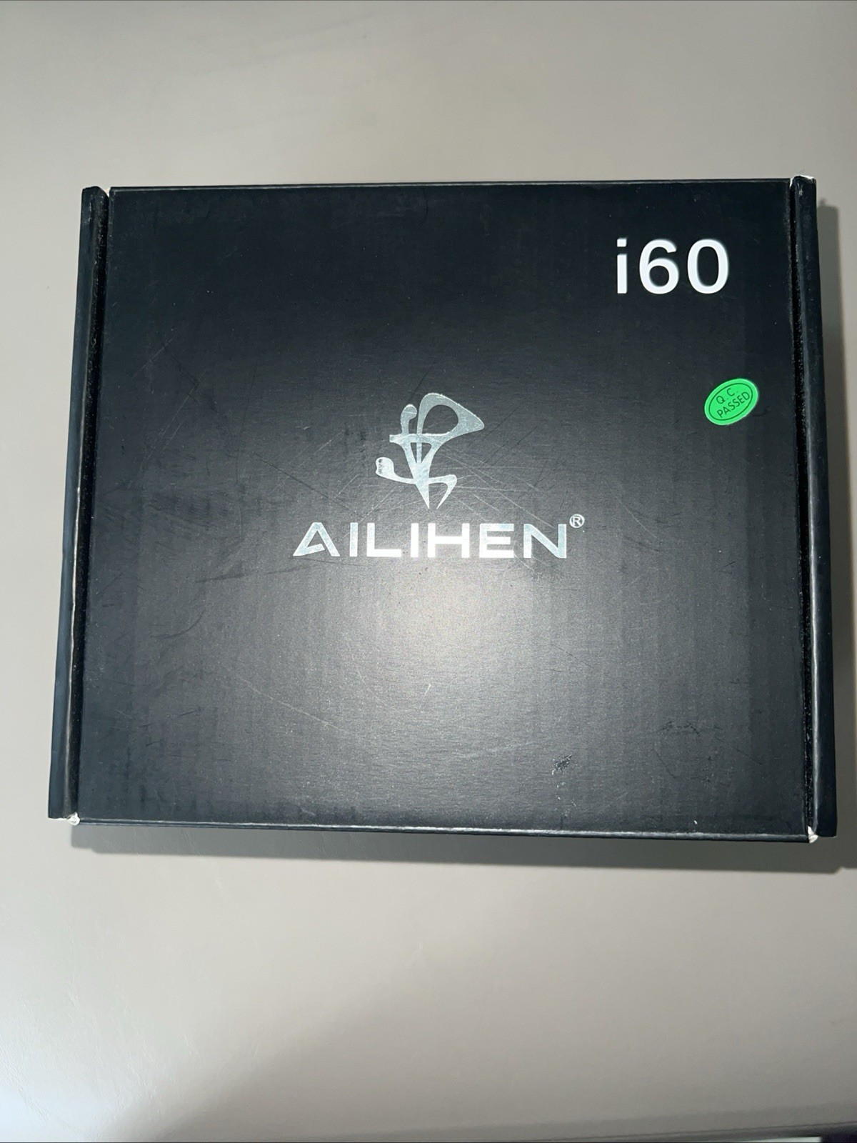 AILIHEN i60 Foldable Headphones Black Red, Adjustable Headband, Built-In Mic
