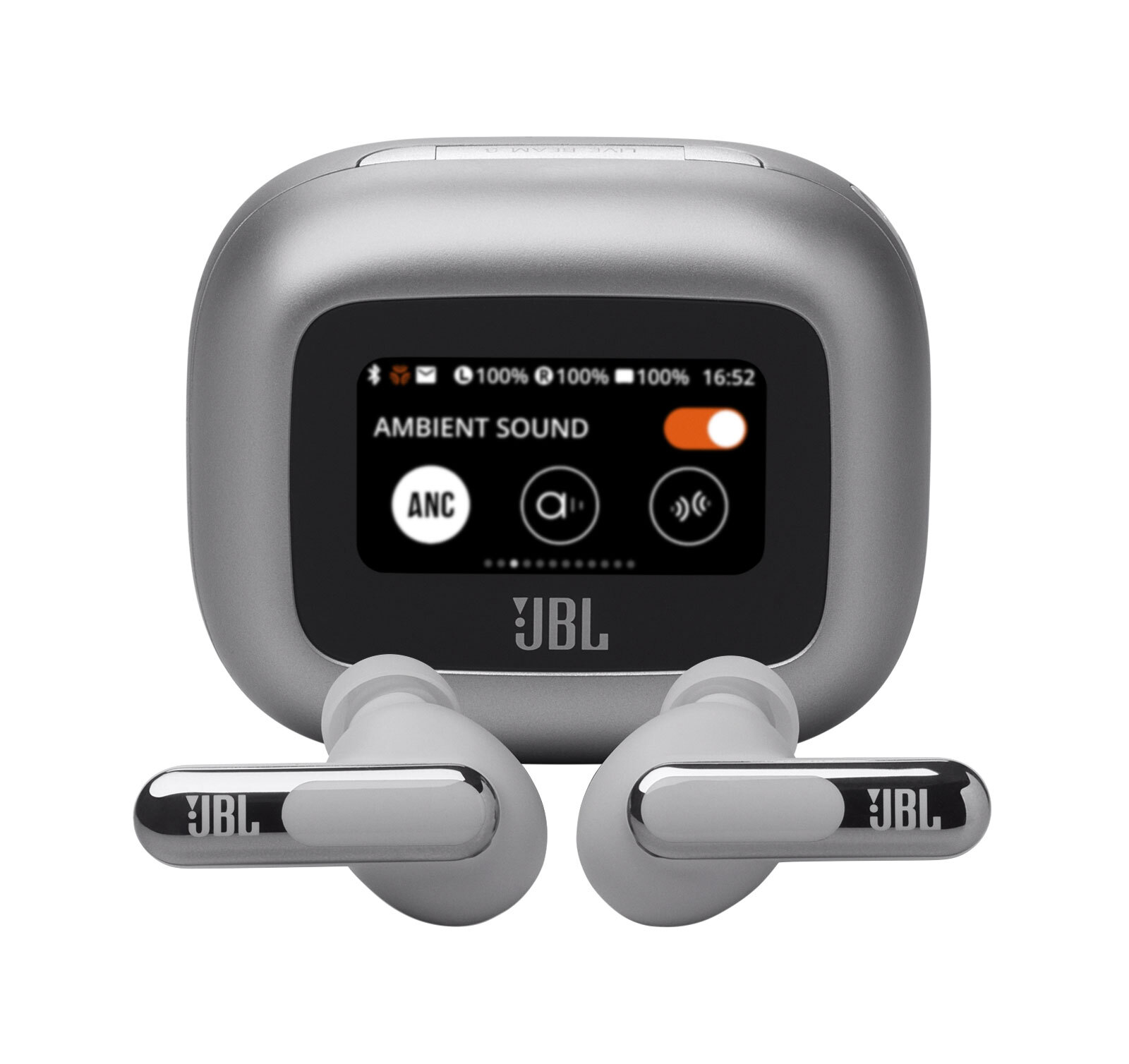 JBL Live Beam 3 NC Silver TWS Headphone w/ Smart Case