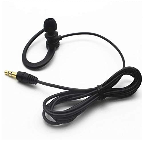 In-Ear Headphones with Tangle-Free Cable and Removable Hook for All Devices