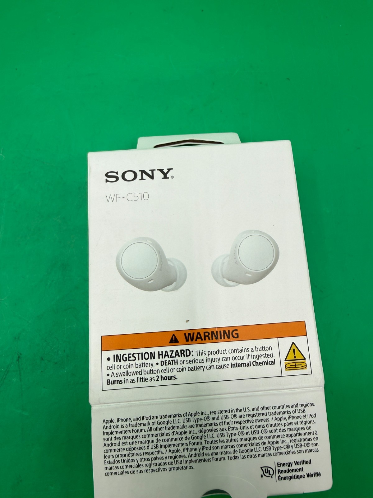 Sony WF-C510 Compact and Lightweight Truly Wireless Earbuds with Up To 11 Hours