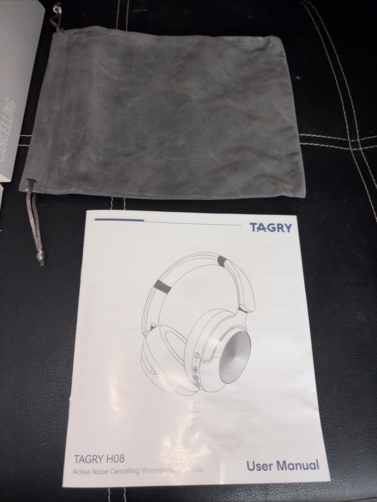 TAGRY Hybrid Active Noise Cancelling Headphones H08 Playtime Wireless Over Ear