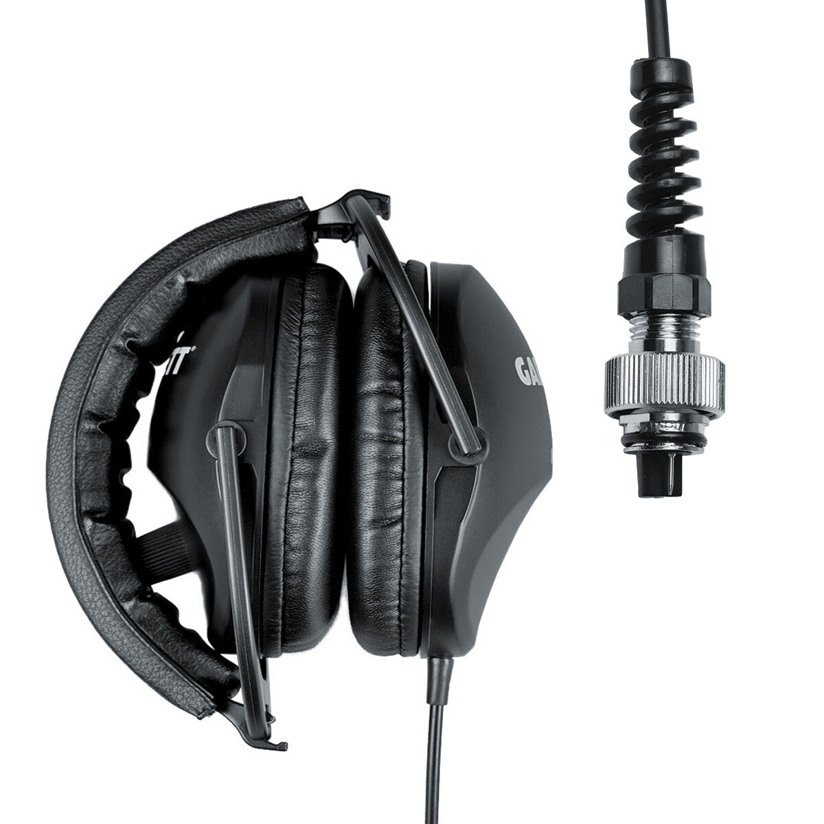 Garrett MS-2 Headphones with 2 Pin Connector for Garrett Metal Detector 1627310