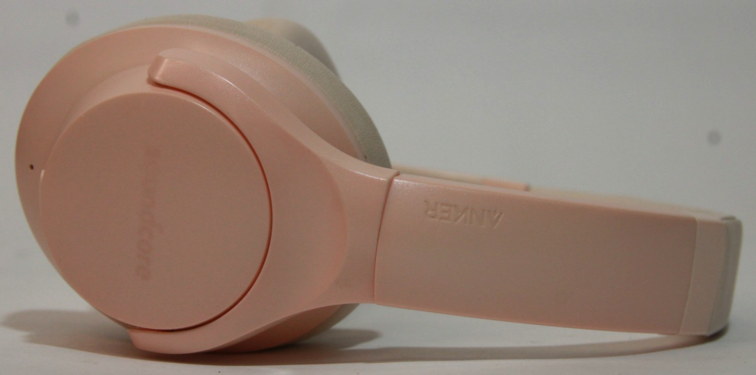 Anker Soundcore Life Q20 Wireless Over Ear Headphones Peach Pink A3025C Works