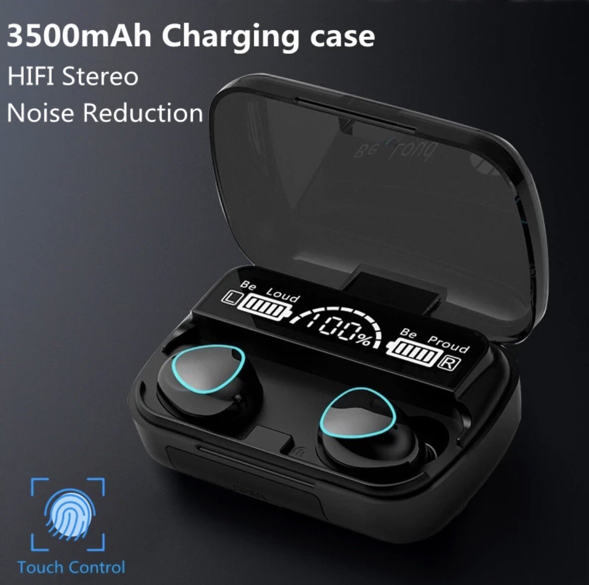 FNTWIF 3500mAh TWS Wireless Earphones Bluetooth Noise Canceling earbuds