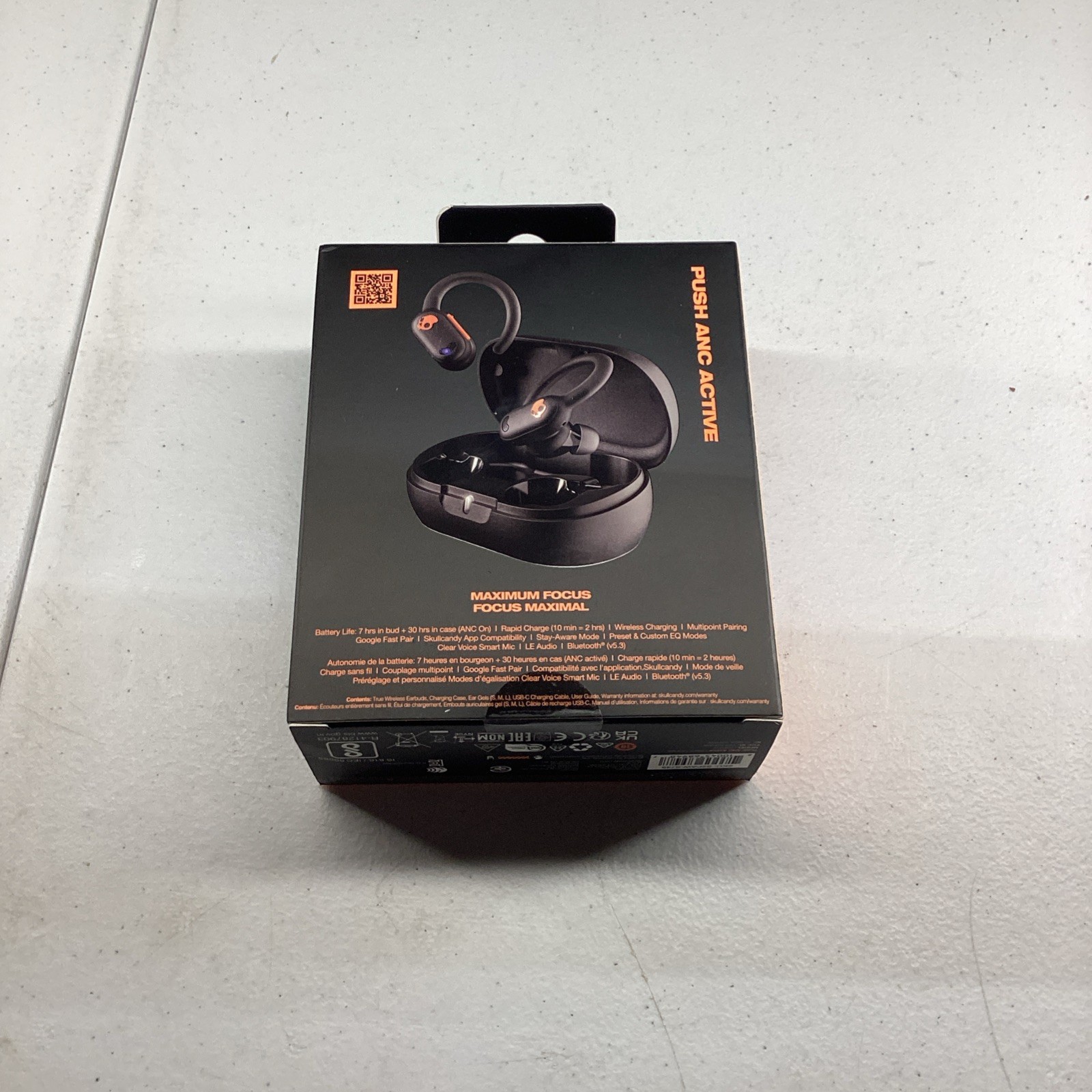 Skullcandy Push Play Active Wireless Earbuds, Bluetooth Headphones
