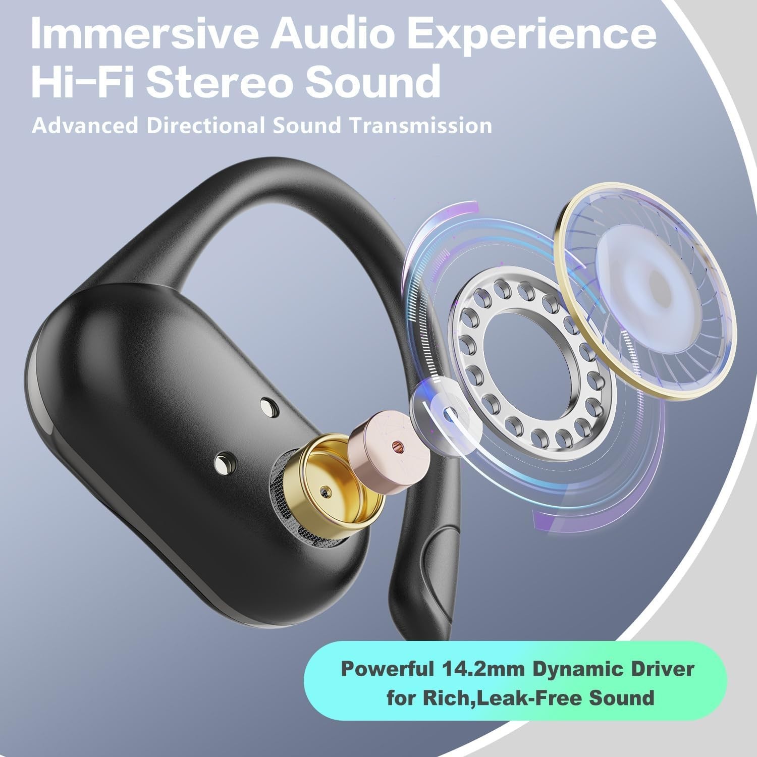 AI Translation Earbuds Real Time, 144 Language Translator Earbuds for Travel