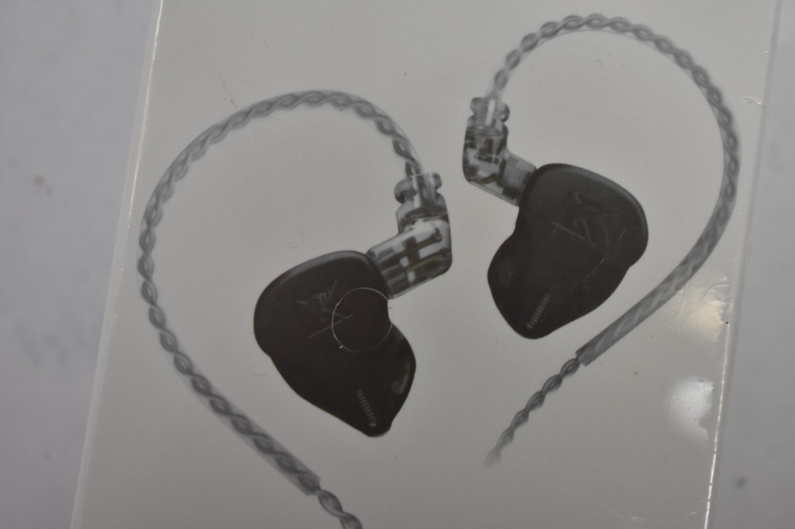 KZ DQ6 Earbuds HiFi Bass Earphone w Detachable Tangle Free Cable 2 Pin No Mic