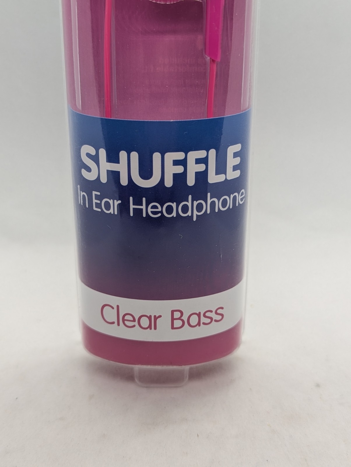 Magnavox Shuffle In Ear Headphone Clear Bass Earbuds Pink New