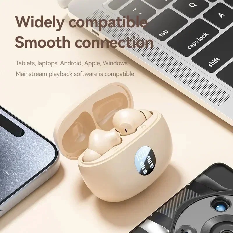 Wireless Bluetooth 5.4 Earbuds 2026 Headphones For iPhone Samsung Galaxy Android