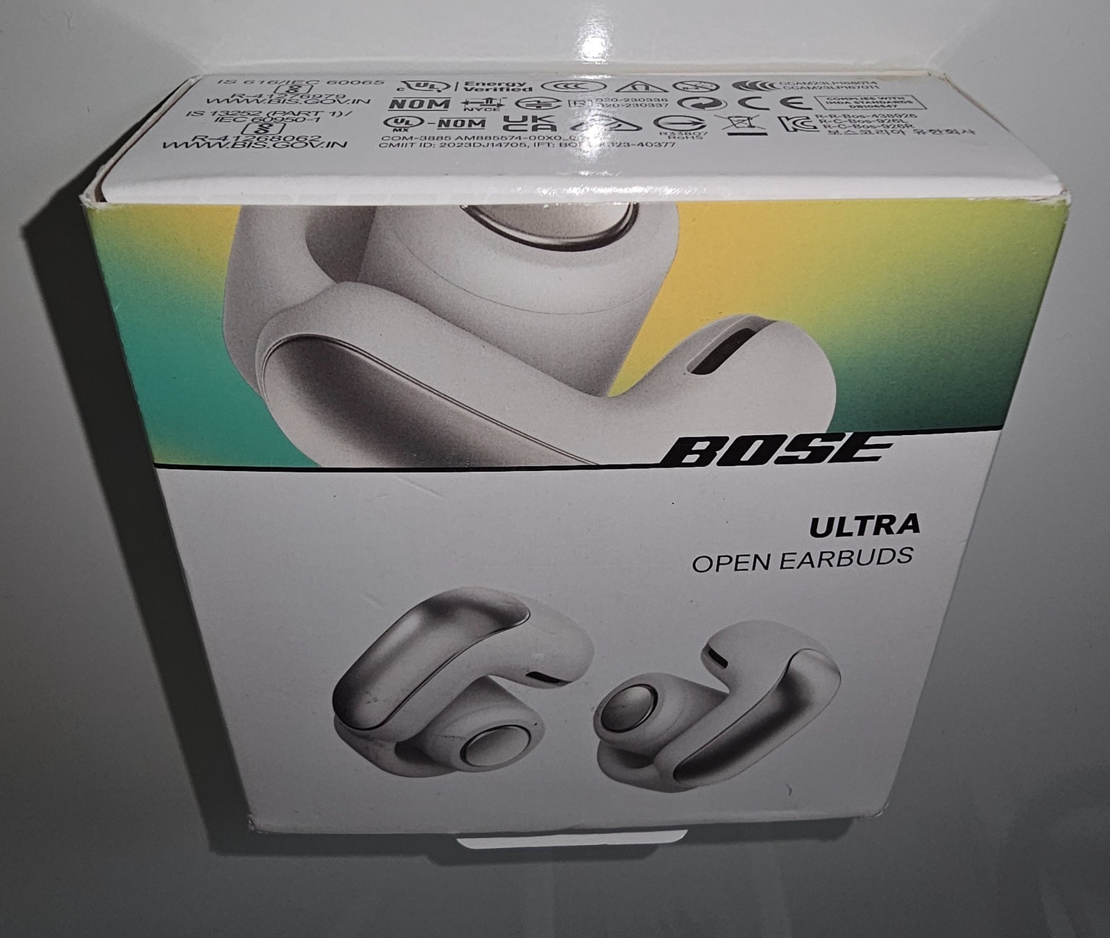Bose Ultra Open-Ear Earbuds NIB White Smoke Iphone Android