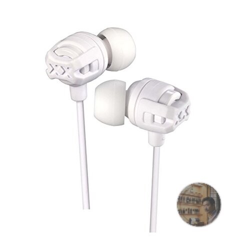 JVC Kenwood XX HA-FX101M-W White In-Ear Headphones New