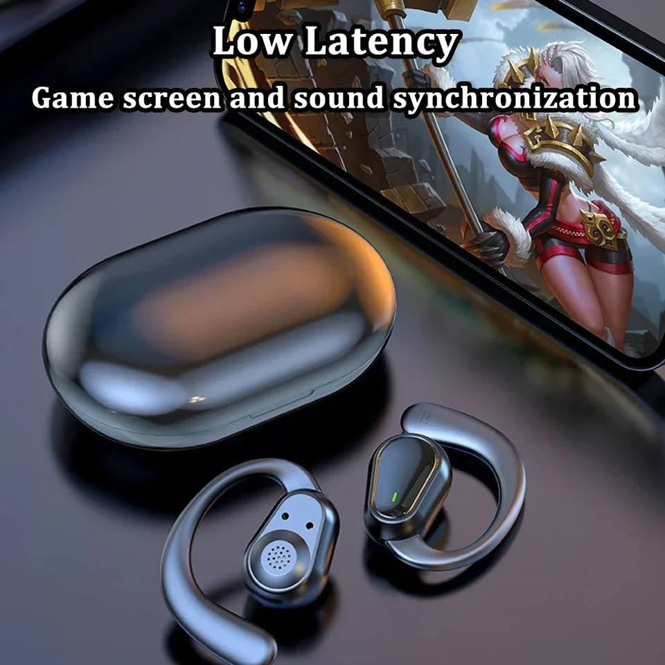 TWS Bluetooth 5.3 Headset Wireless Earphones Earbuds Stereo Headphones Ear Hook