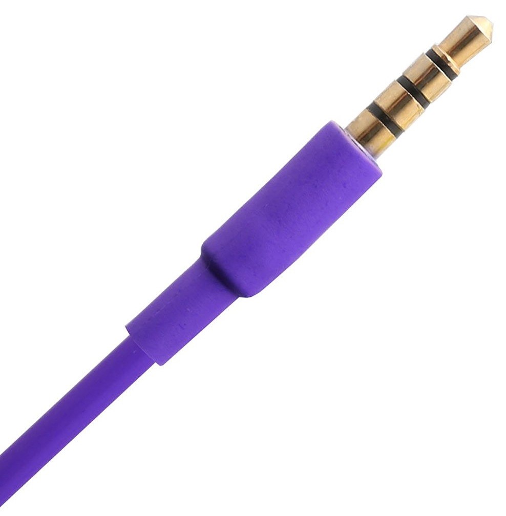 White/Purple Stereo Headphone w/ 40mm Speaker at 20Hz – 20kHz, Over Head, On Ear