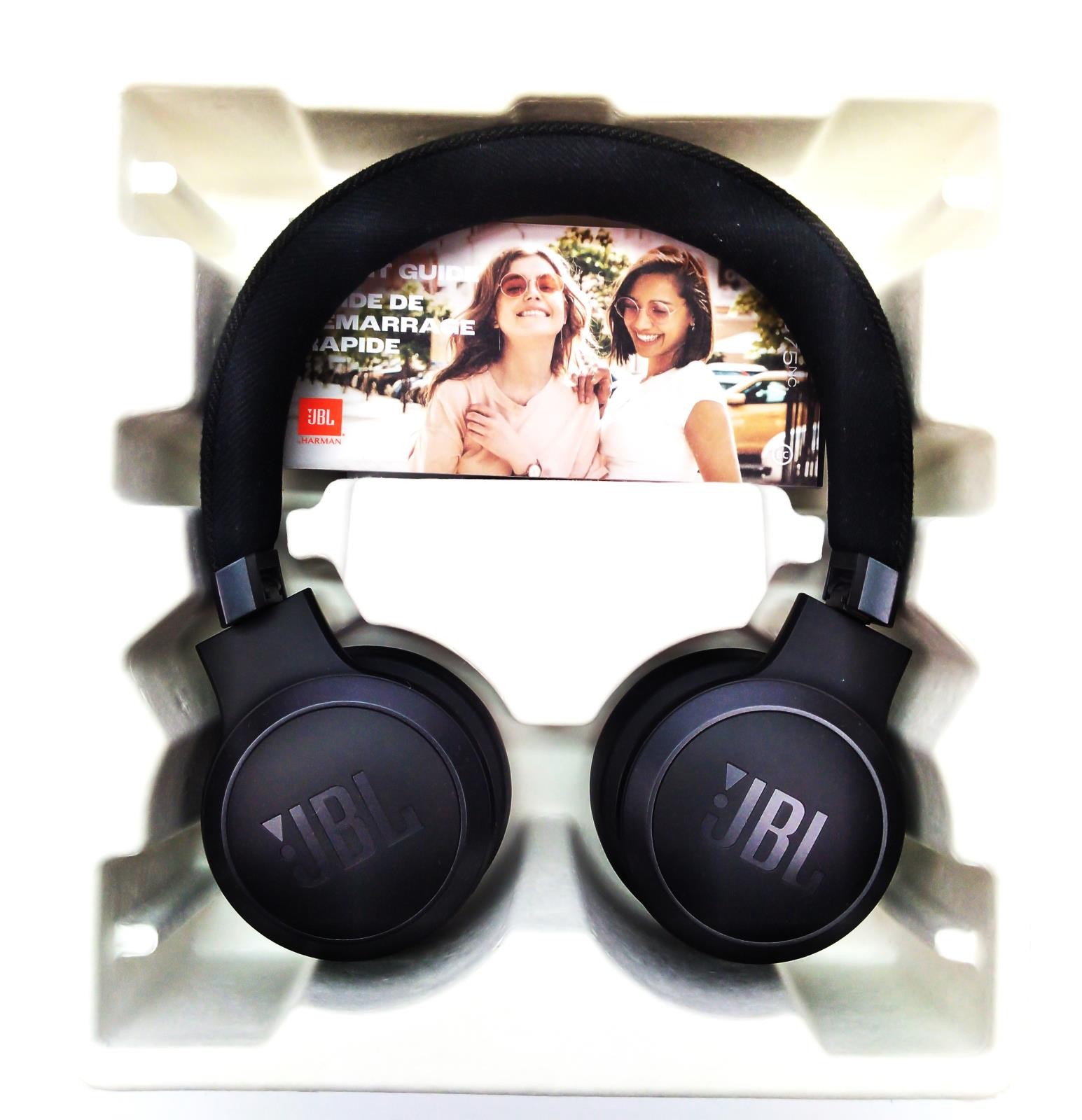 JBL Live675NC Wireless Headphones True Adaptive Noise Cancelling By Harman 65H