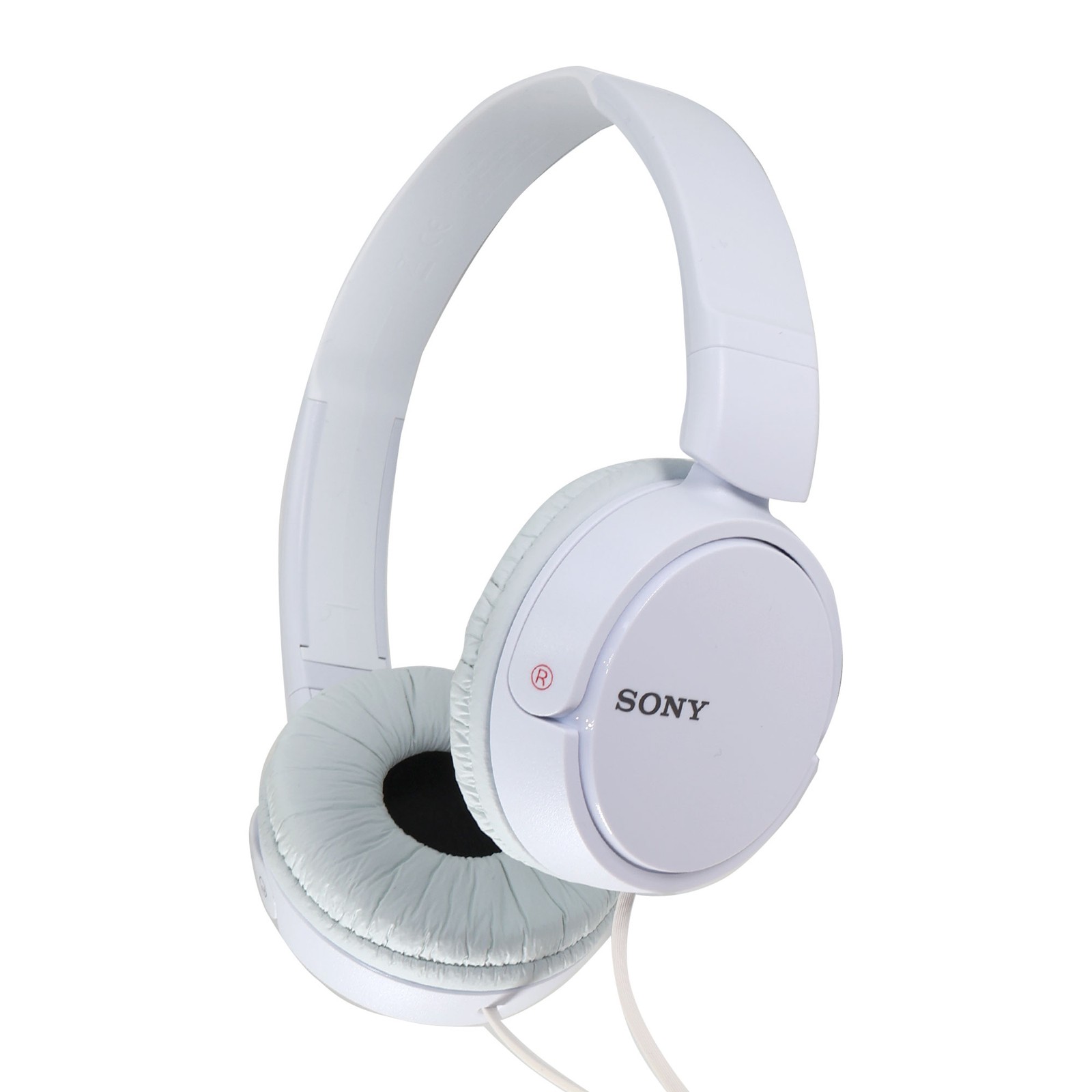 Sony MDR-ZX110 On-Ear Wired Headphones (White)