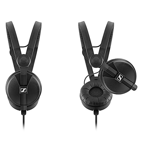 Sennheiser HD 25 Professional Closed-Back Monitor Headphones Black