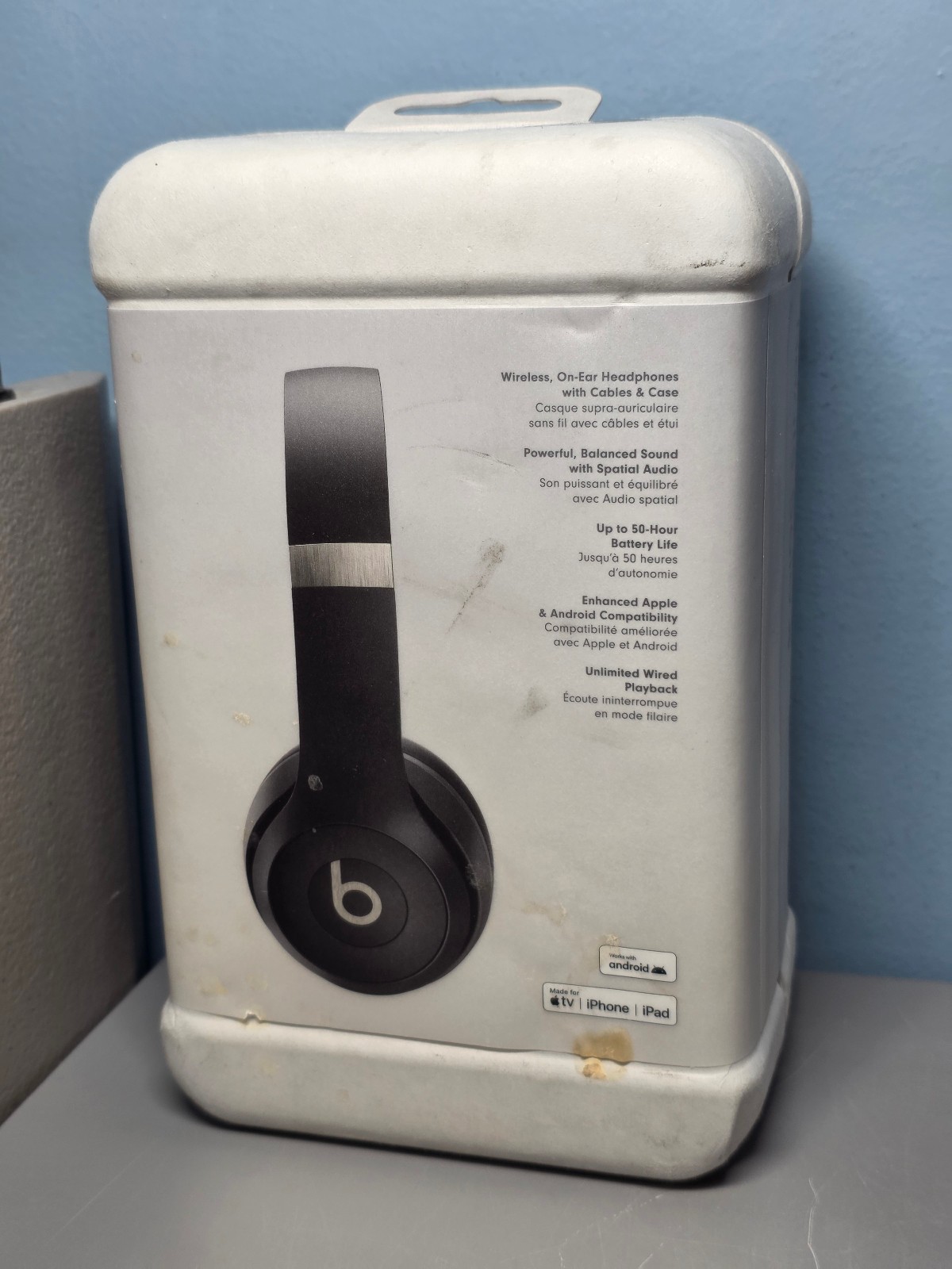 Beats Solo 4 Wireless On-Ear Bluetooth Headphones – Matte Black -Sealed