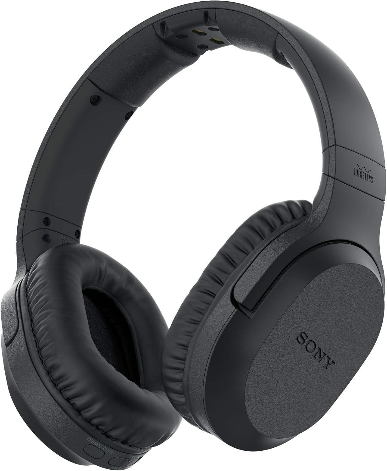 Sony RF400 Wireless Home Theater Headphones for Watching TV (WHRF400), Black