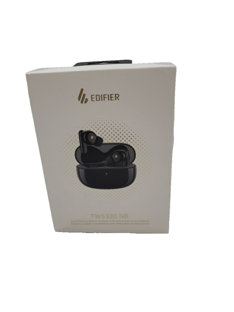 Noise And Waterproof Canceling Wireless Earphones IP54 Black Edifier TWS330 NB