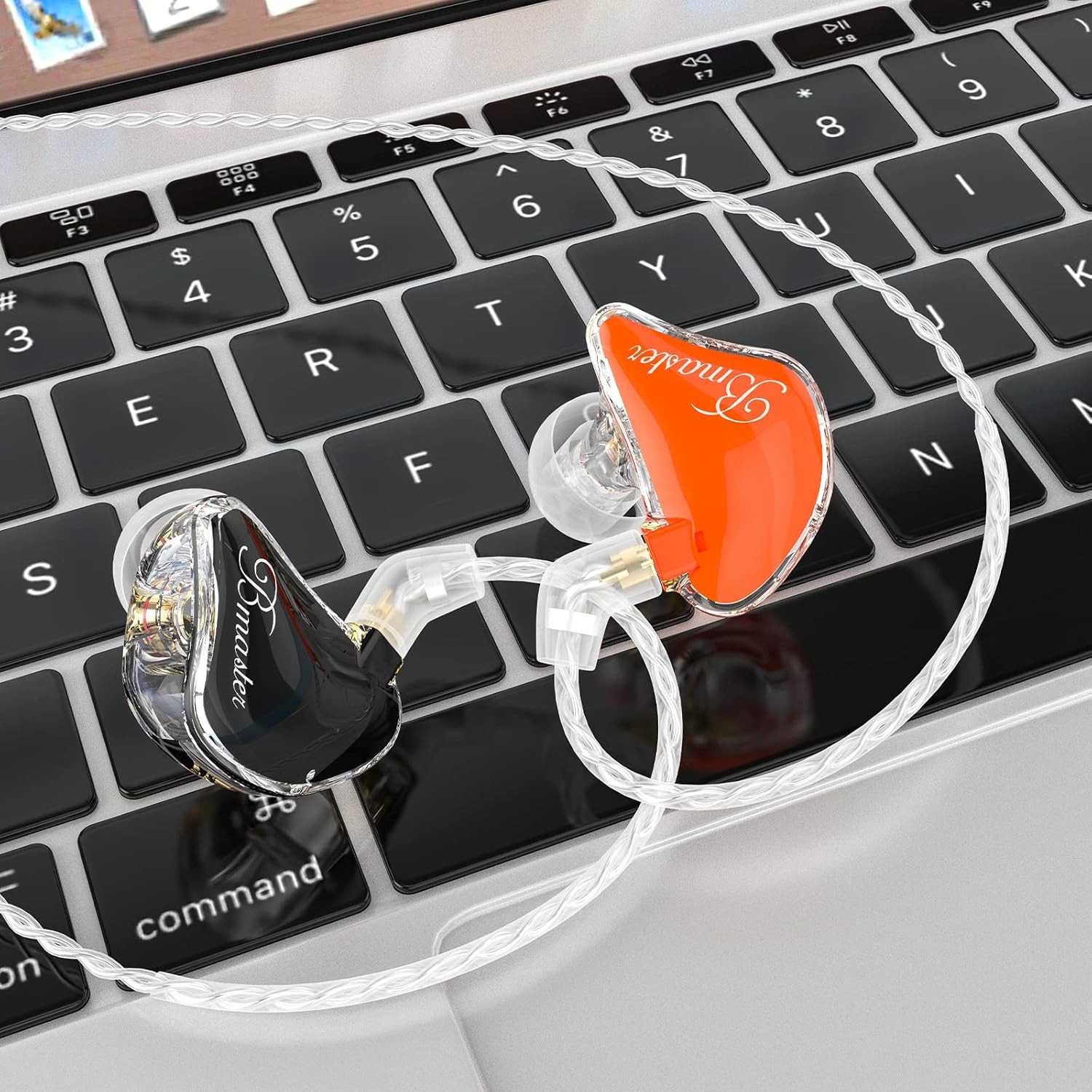 In-Ear Monitors, Bmaster Triple Driver Hifi Stereo Noise-Isolating with Enhanced
