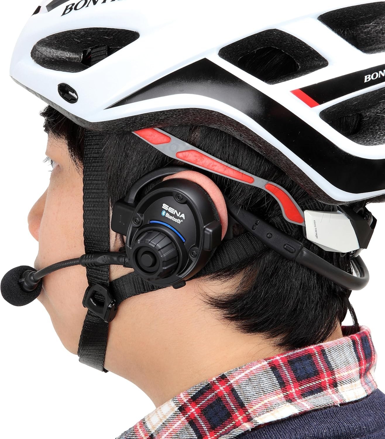 Sena SPH10 Outdoor Sports Bluetooth Helmetless Stereo Headset Black 2200 Ohms
