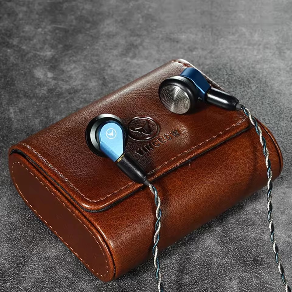 Yincrow Calf 3.5/4.4mm Plug HIFI In-ear Earbud Monitor 14.6mm Dynamic Drive