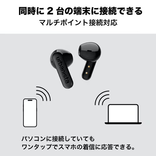 URBANISTA wireless earphones COPENHAGEN 2 Bluetooth Cloud White 1038154 TI