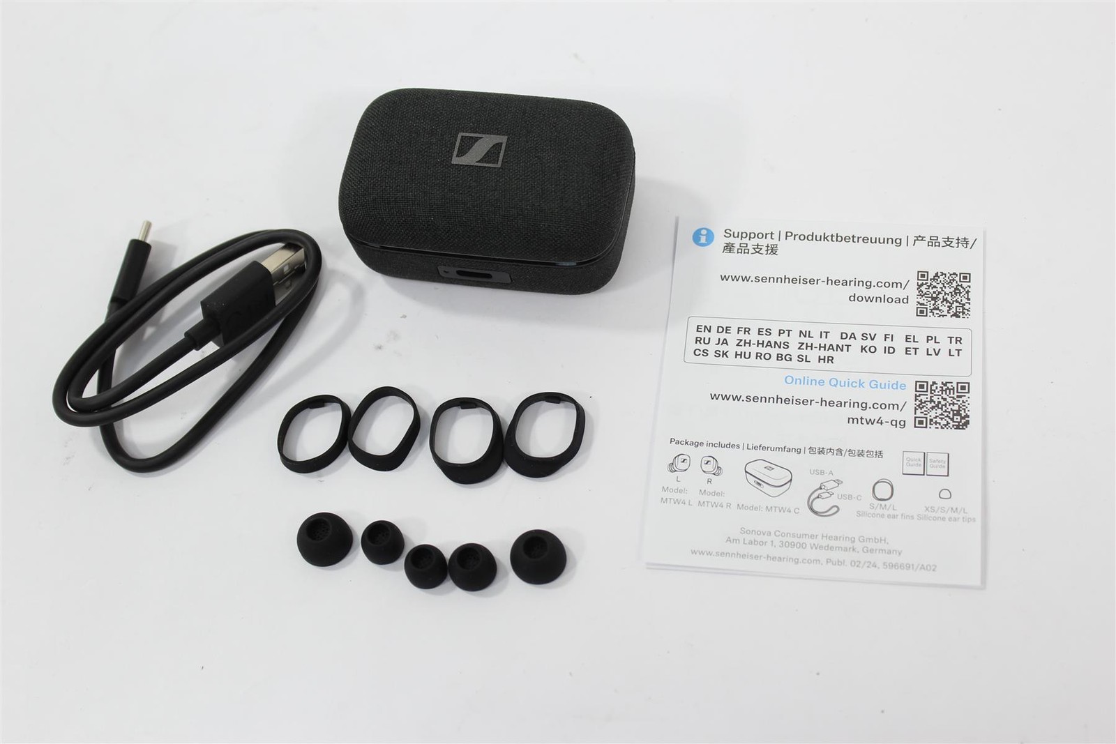 Sennheiser Momentum True Wireless 4 MTW4 Black Graphite – Free shipping