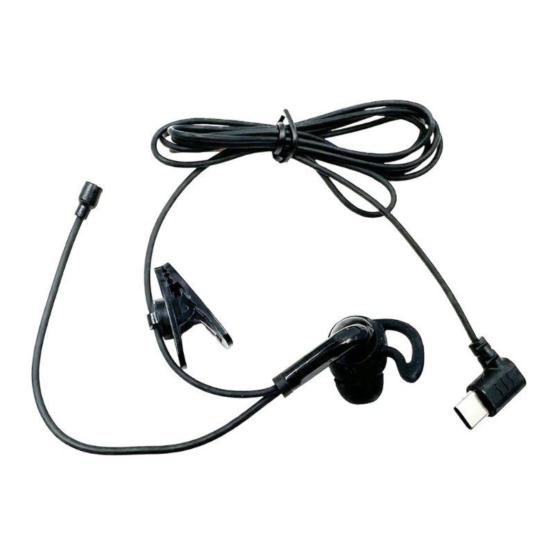 3.5mm/Type C Single Side In Ear Earphone Earbud Headsets for Mobile Phone PC