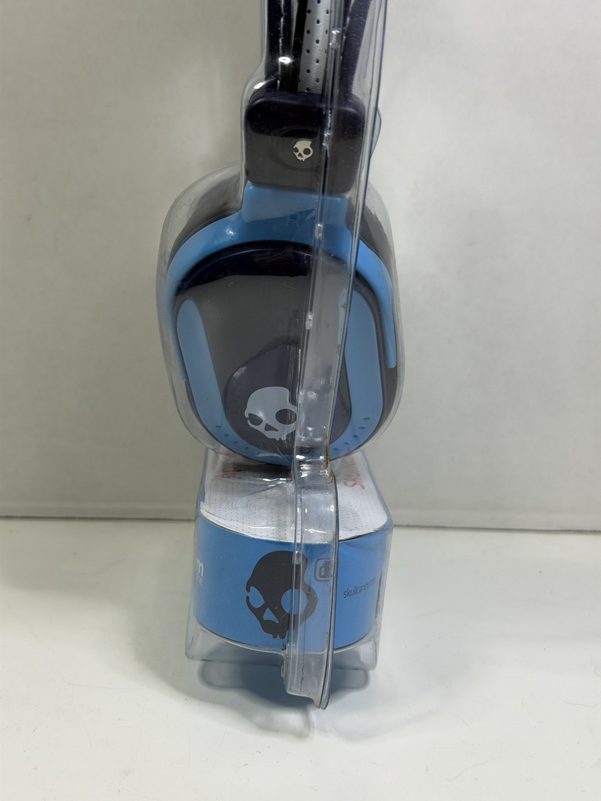 Skullcandy Agent 40mm Blue Hi-Fidelity Over Ear Wired Headphones NEW SEALED RARE
