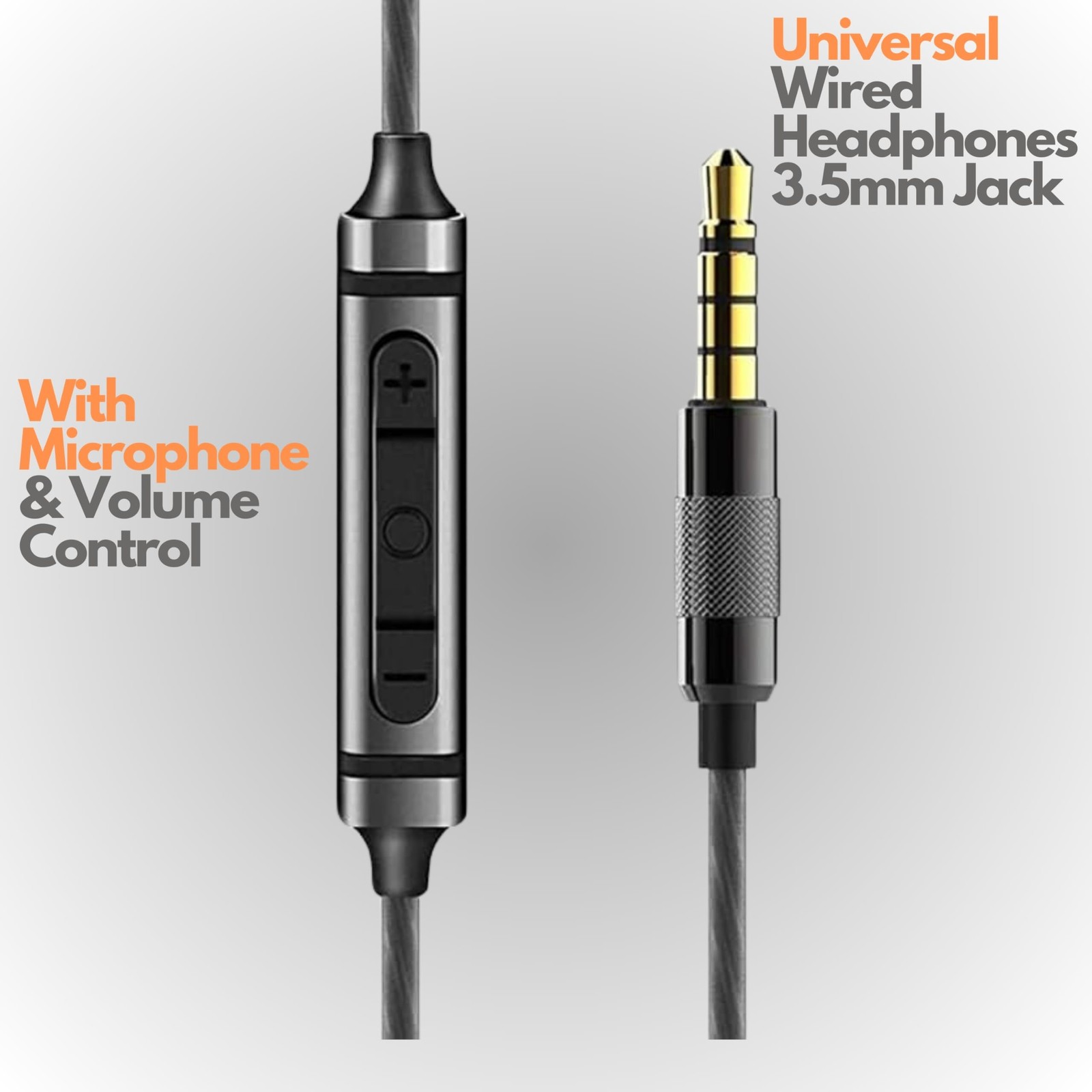 Betron BS10 Earphones Wired Headphones in Ear Noise Isolating One Size, Black